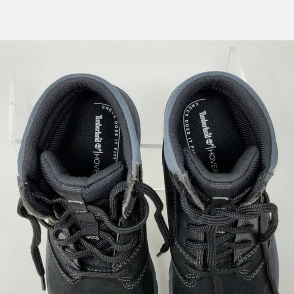 Timberland Boltero Mid Sneaker Boots Black Gray TB 0A26PT 001 Youth Size 2.5 New - Picture 9 of 11